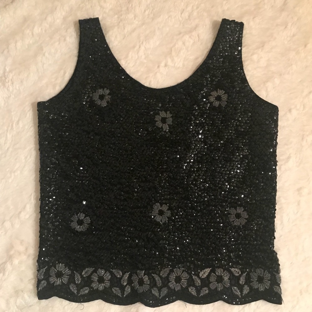 Vintage Sequin Top
